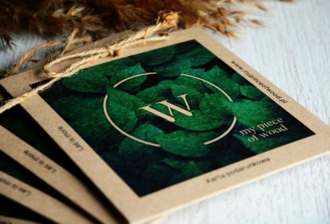 Karta podarunkowa - wersja papierowa Karta podarunkowa - wersja papierowa