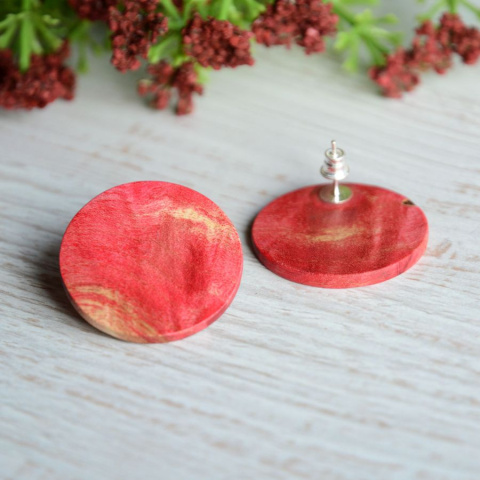 Duże kolczyki handmade Duże kolczyki handmade