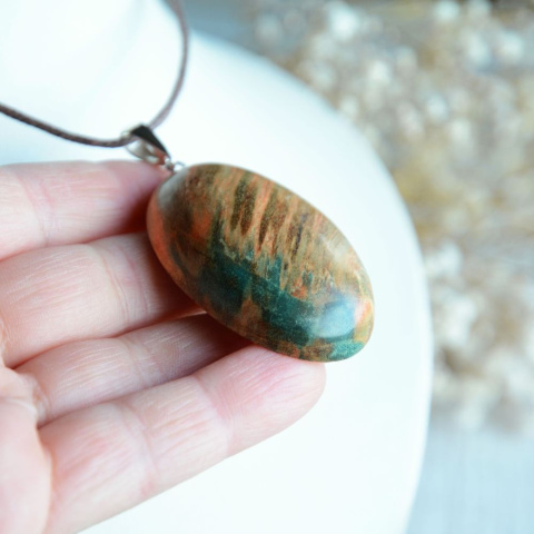 Wisior zaweiszka handmade z drewna Wisior zaweiszka handmade z drewna