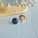 Kolczyki sztyfty handmade