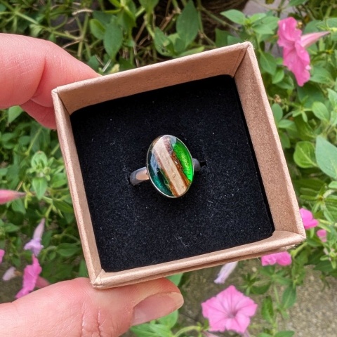 Pierścionek handmade na prezent