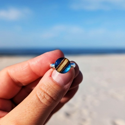 Pierścionek Plaża