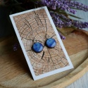 Jasnoniebieskie kolczyki handmade