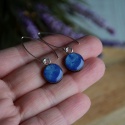 Niebieskie kolczyki hand made