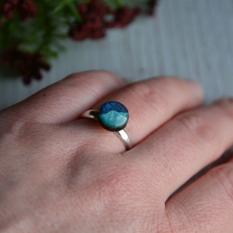 Granar błękit biżuteria