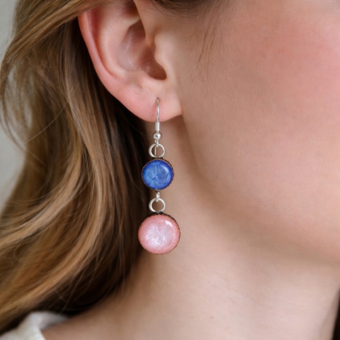 Długie lekkie kolczyki