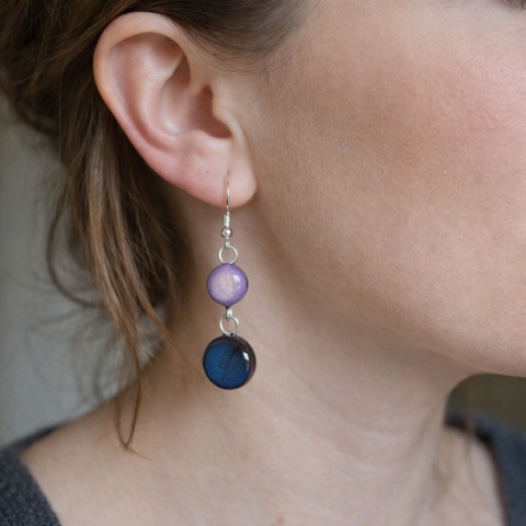 Długie lekkie kolczyki